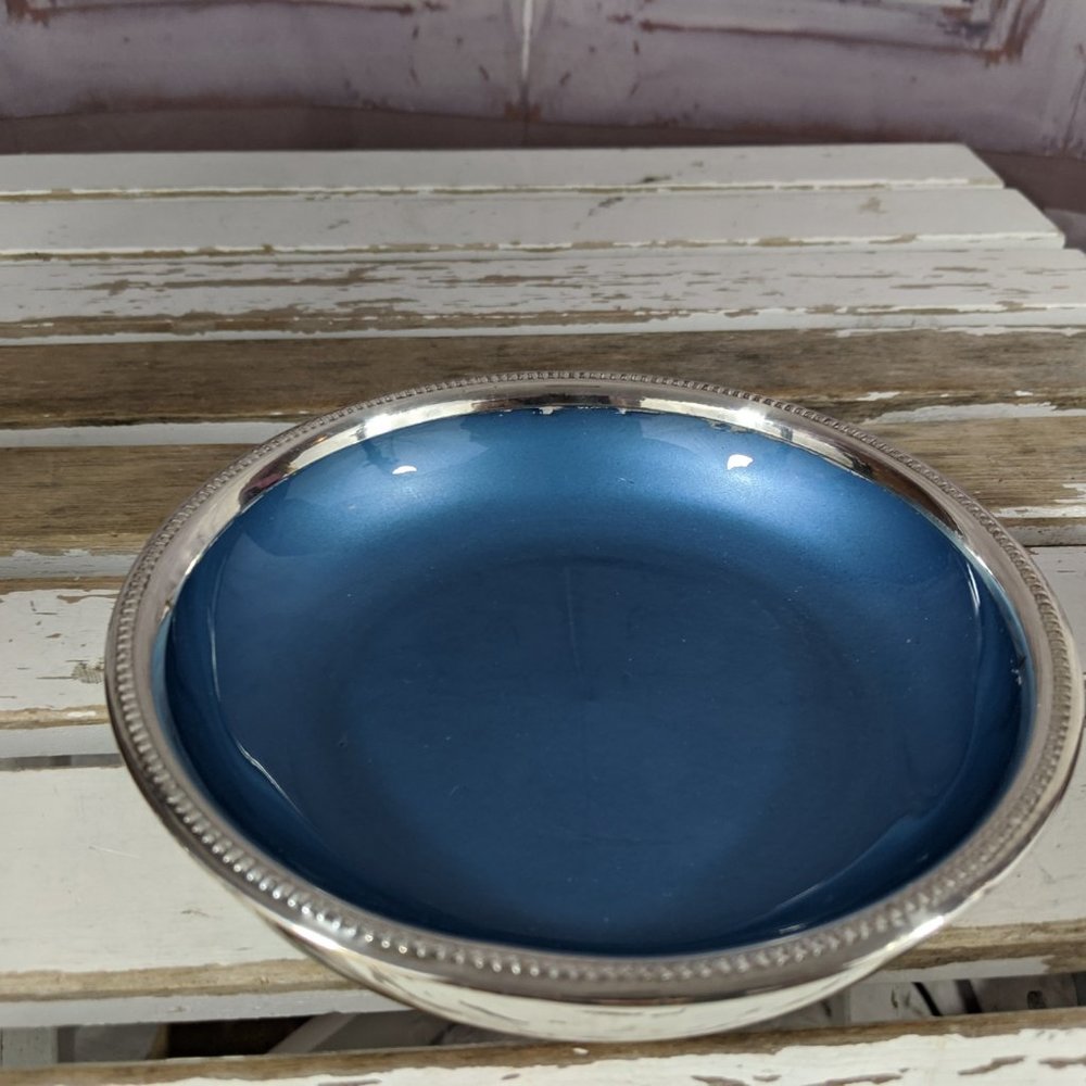vintage W&S Blackinton large plate bowl coaster‎ bl